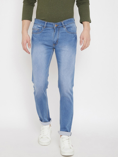

Purple Feather Men Blue Slim Fit Mid-Rise Clean Look Jeans