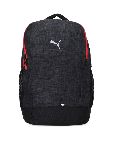 

Puma Unisex Black Brand Logo Backpack