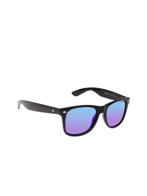 

David Blake Unisex Black Wayfarer Sunglasses CNSGDB2095