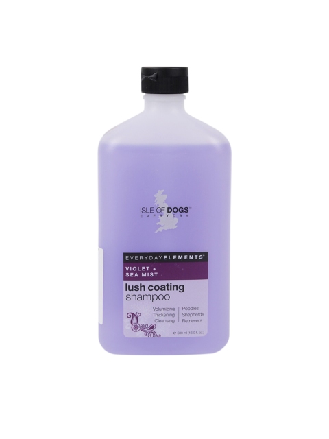 

Isle of Dogs Lush Coating Dog Shampoo - Violet + Sea Mist 500 ml, Purple