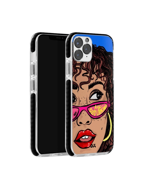 

DailyObjects Beige & Brown Hey Good Looking Stride Multi-Layer Protection iPhone 11 Pro Max Mobile Back Cover