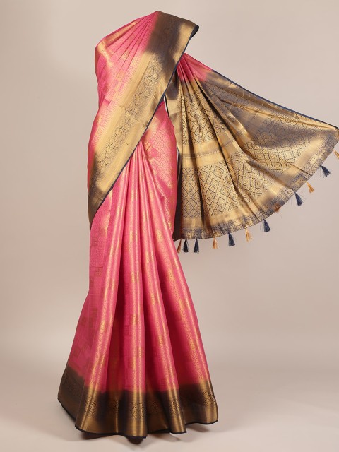 

Pothys Pink Woven Design Saree