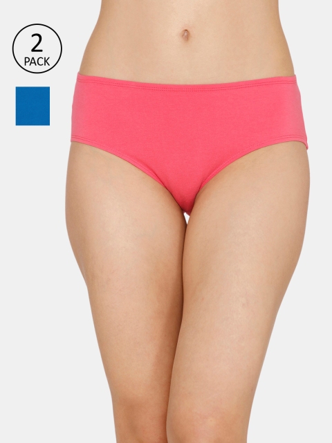 

Zivame Women Pack of 3 Assorted Printed Hipster Briefs, Multi