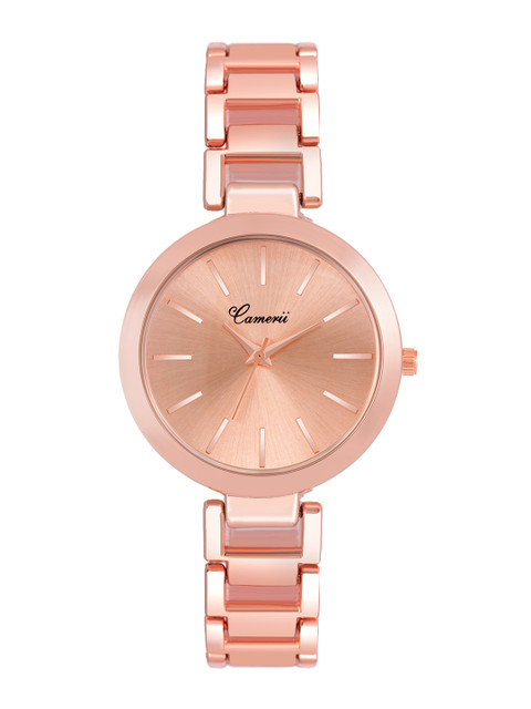 

Camerii Women Rose Gold Analogue Watch