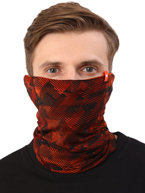 

Wildcraft Red Camo Printed Viroshield Gaiter 3-Ply Face Mask