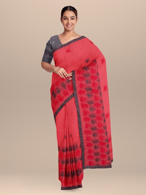 

KLM Fashion Mall Coral Printed Saree