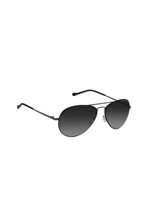 

David Blake Unisex Aviator Polarised and UV Protected Sunglasses CNSGDB1961, Grey