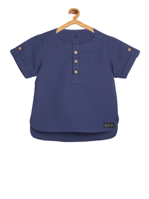 

Zotw Unisex Kids Blue Kurta