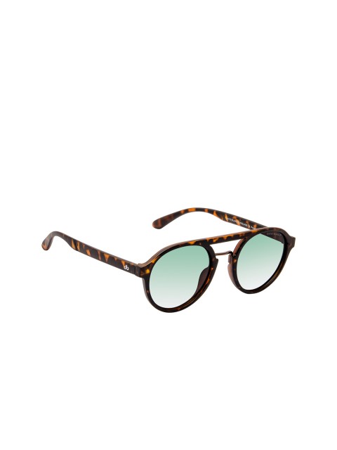 

David Blake Unisex Round Sunglasses CNSGDB1999, Green