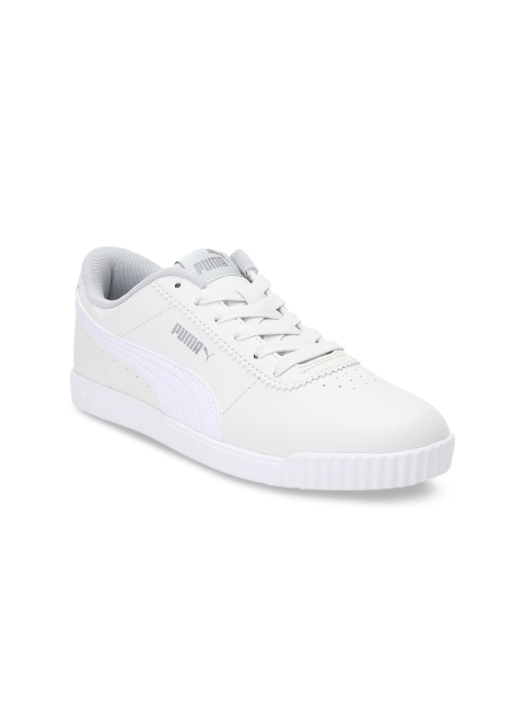 

Puma Women White Carina Slim SL SoftFoam Sneakers