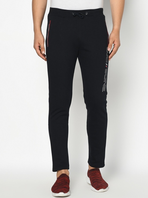 

Octave Men Navy Blue Solid Straight-Fit Joggers