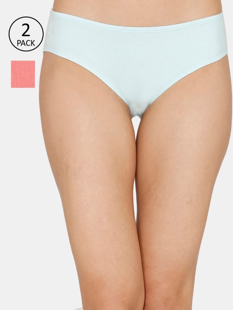 

Zivame Women Pack Of 2 Assorted Hipster Briefs ZI2517FASHCPINK