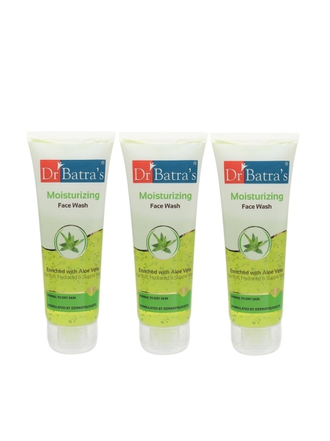 

Dr. Batras Unisex Pack Of 3 Moisturizing Face Wash 300 ml, Green