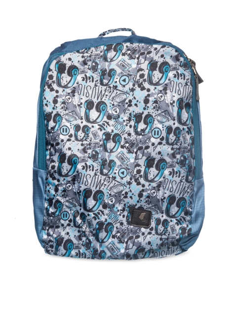 

Khadims Unisex Blue & White Backpack