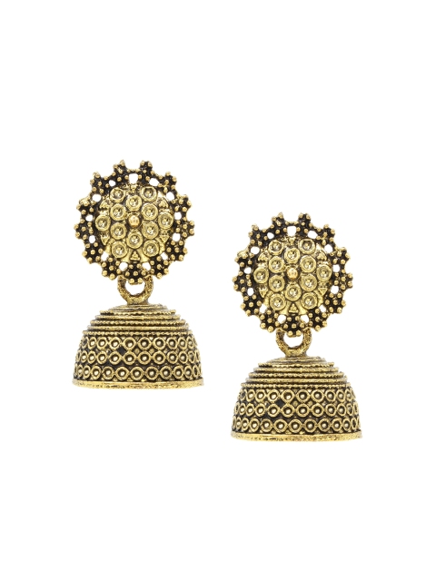 

SATCHEL Gold-Toned Contemporary Jhumkas