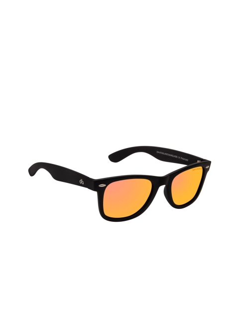 

David Blake Unisex Wayfarer Sunglasses CNSGDB2006, Black