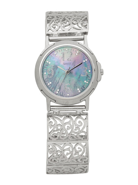 

SPRIHA Handcrafted Timepieces Women Blue Analogue Watch SEF12S