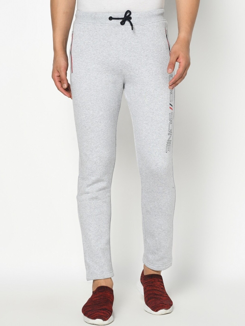 

Octave Men Grey Solid Slim Fit Track Pants