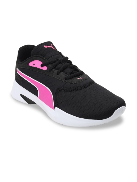 

Puma Women Black Mesh Walking Shoes