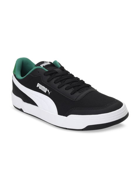 

Puma Unisex Black & White Caracal Style Sneakers