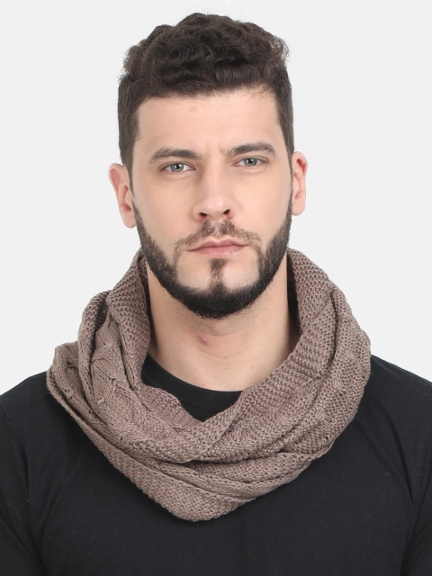 

FabSeasons Unisex Brown Self Design Muffler