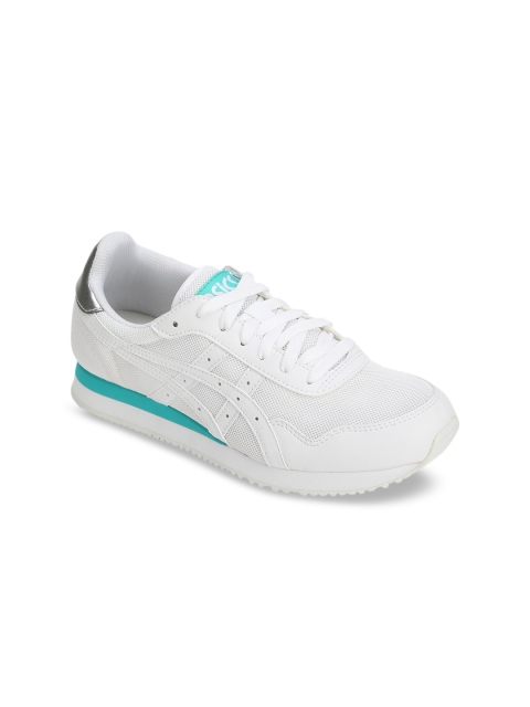 

ASICS Women White TIGER RUNNER Sneakers
