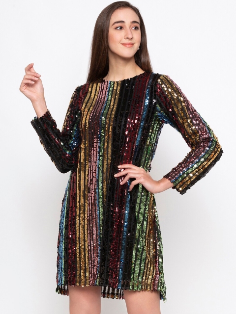 

Globus Women Multicoloured Printed A-Line Dress, Multi