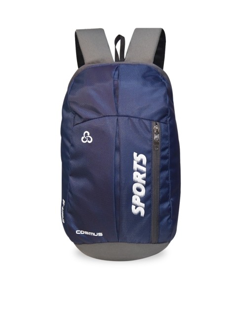 

COSMUS Unisex Blue Solid Backpack