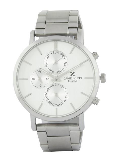 

Daniel Klein Men Silver-Toned Analogue Watch DK11516-1