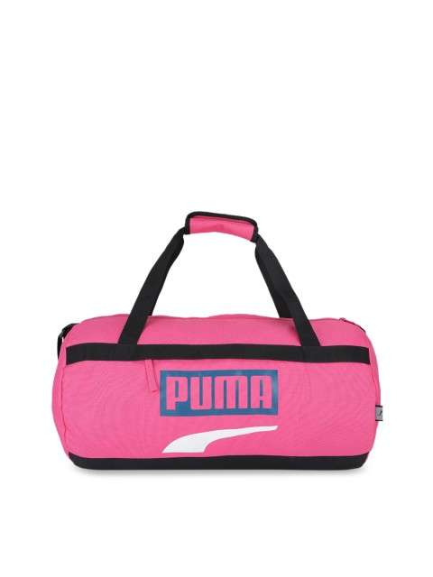 

Puma Unisex Pink & Black Printed Plus Sports Duffel Bag II