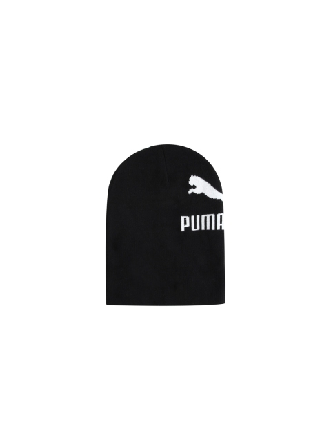 

Puma Unisex Black Printed Beanie