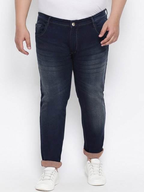 

FEVER Men Navy Blue Slim Fit Mid-Rise Clean Look Stretchable Jeans