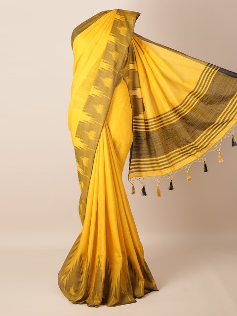 

Pothys Yellow Saree