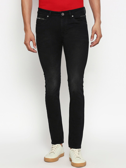 

Integriti Men Black Skinny Fit Mid-Rise Clean Look Jeans