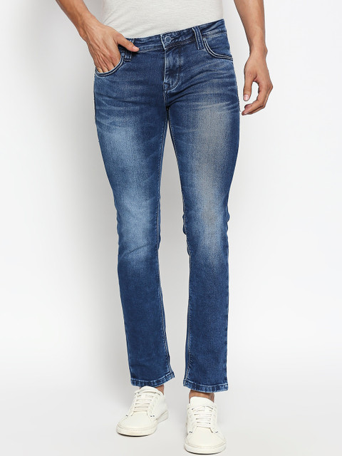 

Lawman pg3 Men Blue Skinny Fit Mid-Rise Clean Look Jeans