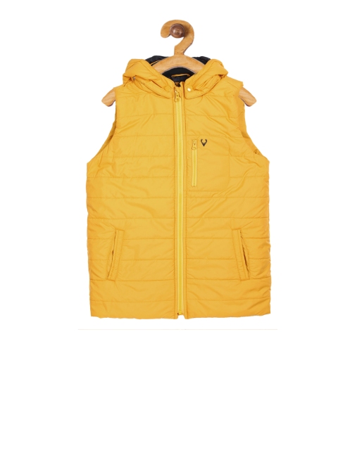 

Allen Solly Junior Boys Yellow Puffer Jacket