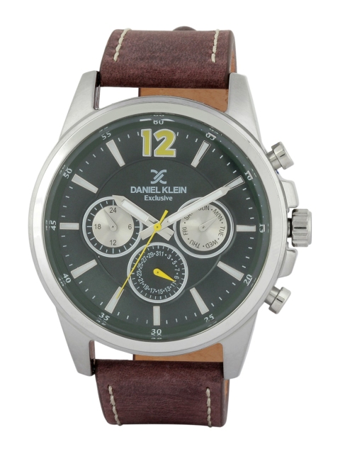 

Daniel Klein Men Green Analogue Watch DK11482-3