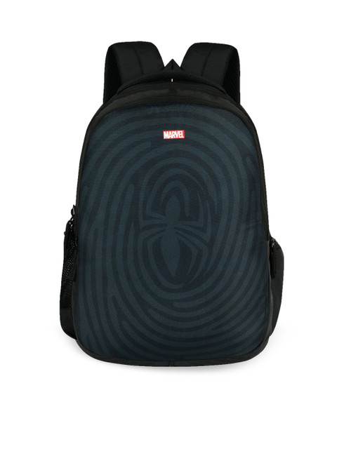 

Priority Boys Black Spiderman Backpack