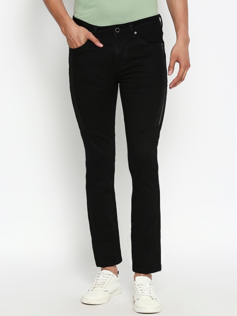 

Integriti Men Black Skinny Fit Mid-Rise Clean Look Jeans
