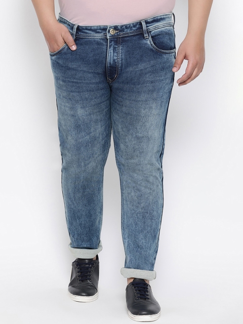 

FEVER Men Blue Slim Fit Mid-Rise Clean Look Stretchable Jeans