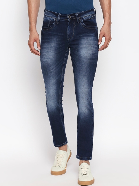 

Integriti Men Blue Skinny Fit Mid-Rise Clean Look Jeans