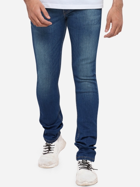 

Greenfibre Men Blue Skinny Fit Mid-Rise Clean Look Jeans