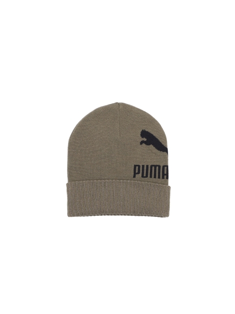 

Puma Unisex Olive Green Printed Beanie