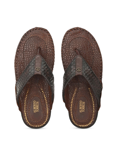 

Alberto Torresi Men Brown Comfort Sandals