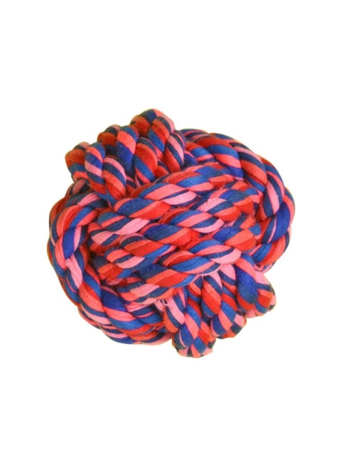 

Heads Up For Tails Multicoloured The Ultimate Knot Ball Rope Dog Toy, Multi