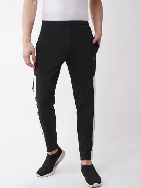 

Masch Sports Men Black Solid Slim-Fit Rapid-Dry Track Pant