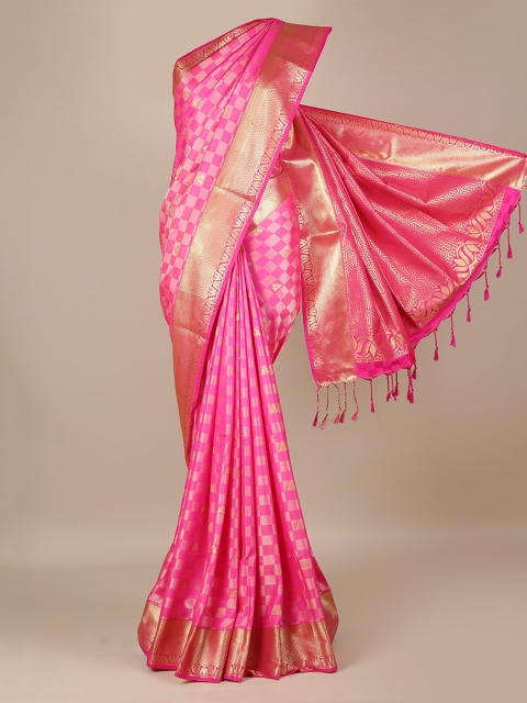 

Pothys Pink Woven Design Saree