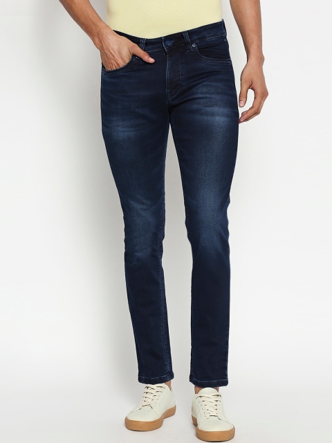 

Lawman pg3 Men Blue Skinny Fit Mid-Rise Clean Look Stretchable Jeans