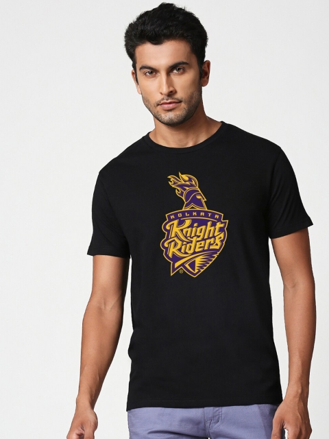 

Bewakoof Men Black Printed Round Neck T-shirt