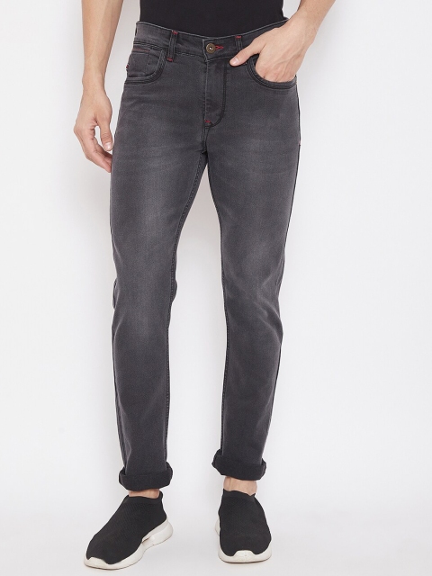 

C9 AIRWEAR Men Grey Regular Fit Mid-Rise Clean Look Jeans